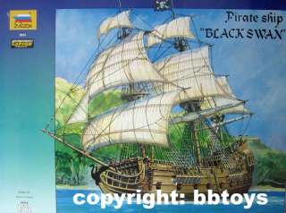72 Figuren Zvezda 9031 Piraten Schiff Bausatz Black Swan Pirate Ship 