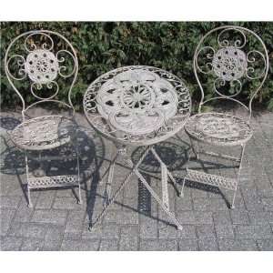 Jugendstil Gartenmöbel Set   Gartentisch Barock Antik  Tisch, Stühle 