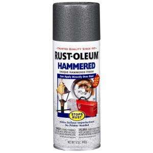   Oleum Stops Rust 12 oz. Hammered Spray Paint 7214830 at The Home Depot