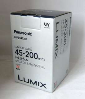 Official Panasonic LUMIX G VARIO 45 200mm/F4.0 NEW  