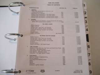 Case 1835B Uni Loader Service Manual, Repair Book, NEW  