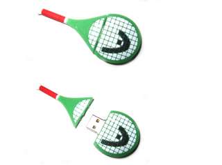 4GB 4G tennis racket USB Flash Memory Stick Pen Drive  