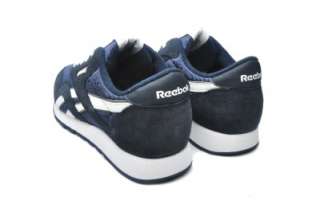 Reebok mens shoes Classic Nylon 1 39749 Team Navy  