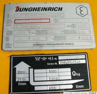 Jungheinrich Hubwagen Stapler Transportwagen EJB 12  