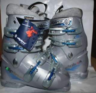 ski boots womens Alpina X5L LADY US 5.5 MONDO 23.5 NEW  