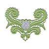 OESD Embroidery Machine Designs CD SPRING LACE APPLIQUE  