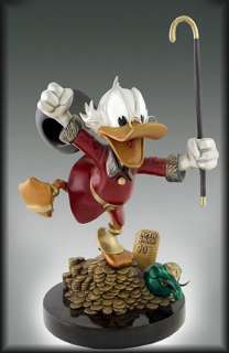 Disney Scrooge McDuck Bronze HANDS OFF MY PLAYTHINGS Carl Barks 
