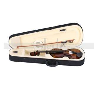 Natural Acoustic Violin + Case+ Bow + Rosin