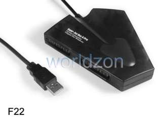 Connect PS/PS2 controller to PC with more new functions, four ports