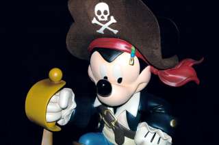 Pirate Mickey Mouse Big Figurine NEW Disney  