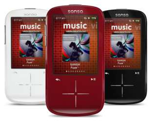 SanDisk Sansa Fuze+ 16GB MP3 Player (schwarz): .de: Elektronik