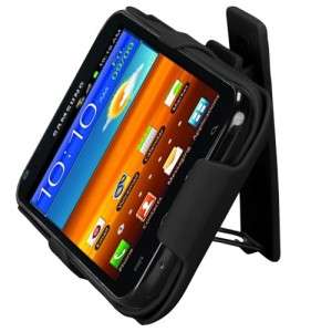   4G Touch Galaxy S II 2 COMBO Holster Stand Case Cover Black  
