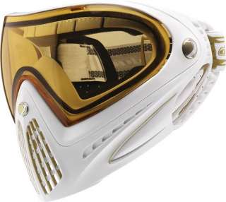 Dye i4 Paintball Mask / Goggle System White Gold NEW  