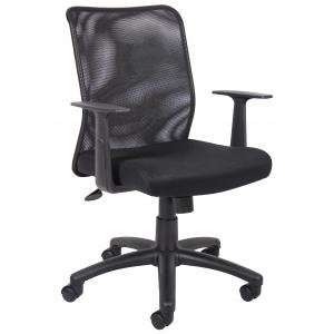  Boss Basic Mesh Task Chair with Arms: Office Products