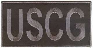 USCG large monogram 80x40 Coast Guard patch  