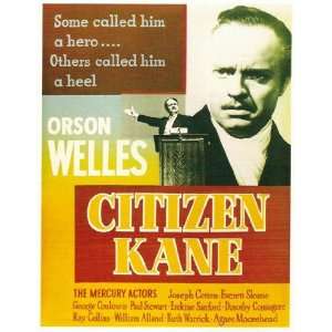 Citizen Kane by Unknown 11x17 