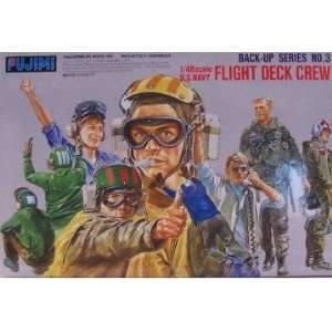  Fujimi 1/48 U.S. Navy Flight Deck Crews Set: Toys & Games