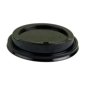 Eco Products Black Plastic Hot Cup Lid, fits 10 20 oz, 1000 per case 