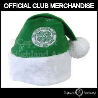 Celtic FC Football Club Xmas Christmas Santa Hat Applique New Official 