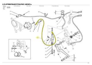 Ducati Hypermotard 1100 Tubo olio treccia a Virgilio    Annunci
