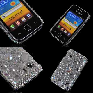   CRYSTAL STRASS DIAMANT BLING pour SAMSUNG GALAXY Y S5360 + FILM HOUSSE