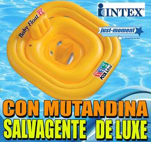 PISCINA SALVAGENTE CON MUTANDINA DE LUXE INTEX CM 79X9  
