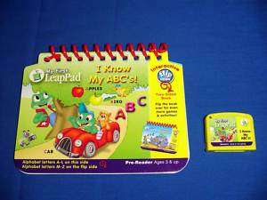 Leap Frog Pad My First LeapPad I KNOW MY ABCS! Flip Bk  