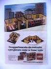 PUBBLICITà ADVERTISING LEGO APPARTAMENTO LEGO HOUSE LEGOLAND ANNI 70 