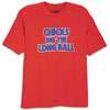 Nike Chicks Dig the Long Ball S/S T Shirt   Mens   Red / Blue