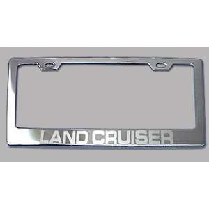    Toyota Land Cruiser Chrome License Plate Frame 