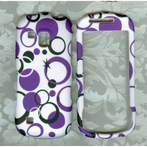  purple dot Samsung Continuum i400 verizon phone cover 
