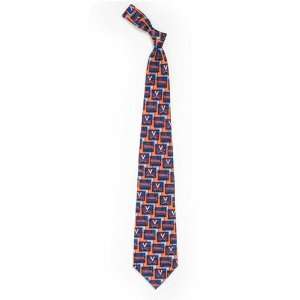  Virginia Cavaliers NCAA Pattern #2 Mens Tie (100% Silk 