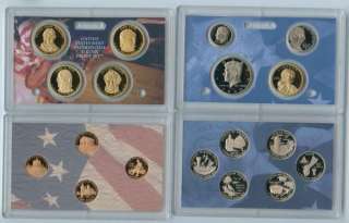 2009 US Mint Proof Set w/STATE Quarters Box & Coa  