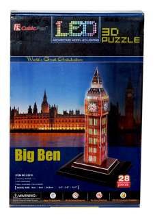 Daron 3D Big Ben LED Jigsaw Puzzle  