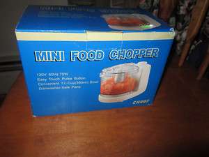 Mini Food Chopper 120V 1.5 Cup Bowl NEW IN BOX  