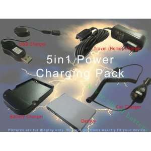  5652Z307 5in1 Power Pack Bundle for Cingular 8525/DoCoMo 