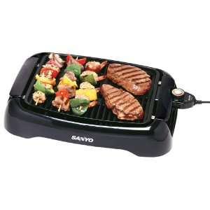 Sanyo Indoor Barbeque Nonstick Grill 120Sq Inch Surface  