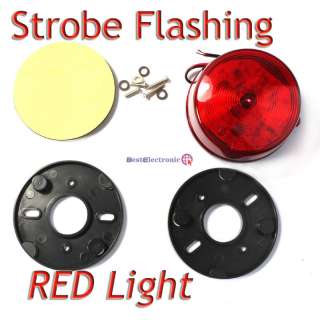 LED Strobe Light must connect with the alarm control panel to supply 