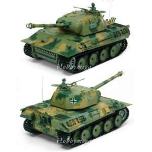   Remote Control German Panther Smoke Airsoft Rc Tank Toys & Games
