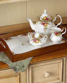 Royal Albert Old Country Roses 3 Piece Tea Set   Coffee Mugs & Tea 