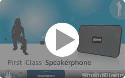 Altec Lansing inMotion SoundBlade Bluetooth A2DP Speaker/Speakerphone 