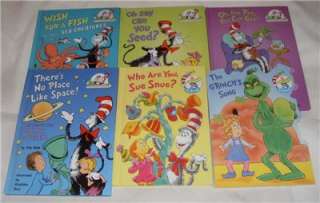 Set of 6 The Wubbulous World of Dr. Seuss h/c books  