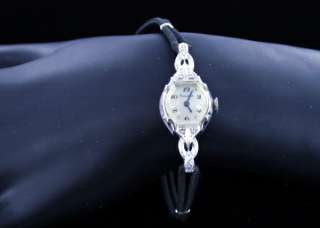 Vintage BULOVA watch 10k rolled gold 17 jewels works  