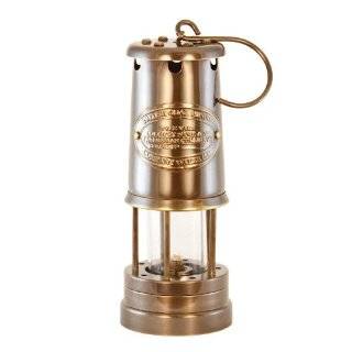 Oil Lantern   Antique Brass Miners Lamp 9