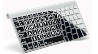  Apple Mac Macintosh Thin LogicSkin Transparent Large Print Keyboard 