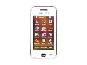    Samsung Star White Unlocked GSM Touch Screen Phone with 3 