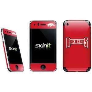  NCAA Arkansas Razorbacks Cardinal iPhone Skin Decal 