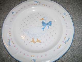 BRICK OVEN AUNT RHODY GEESE GOOSE DINNER PLATE  