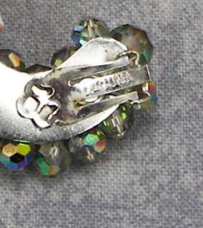   Vintage Laguna Aurora Borealis AB Earring Bracelet Necklace Set  