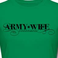 Design ~ ARMY WIFE  WE FIGHT TEE